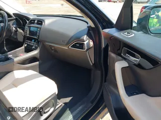 2017 Jaguar F-Pace 35t Premium with VIN SADCJ2BV1HA091739, listed as a IAAI auction lot 42275098 with 108,888 mi miles and . Bid and sale history available at DreamBid. Image 5.