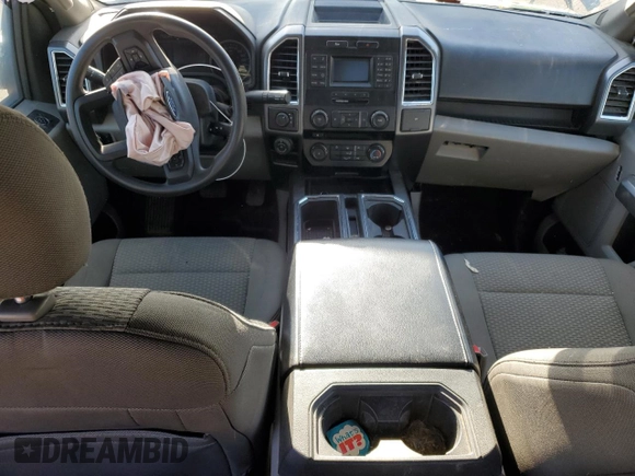 2016 Ford F-150 XLT with VIN 1FTEW1E80GFB46351, listed as a Copart auction lot 60571525 with 225,580 mi miles and Salvage title. Bid and sale history available at DreamBid. Image 8.