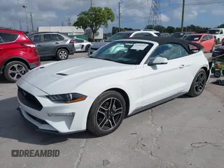 2018 Ford Mustang EcoBoost Premium with VIN 1FATP8UH7J5118080, listed as a IAAI auction lot 41955307 with 93,378 mi miles and . Bid and sale history available at carsss.com. Image 2.
