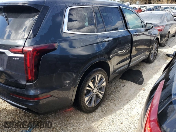 2022 Cadillac XT6 Premium Luxury with VIN 1GYKPDRS4NZ117903, listed as a Copart auction lot 76207334 with 0 mi miles and Non Repairable. Bid and sale history available at carsss.com. Image 3.