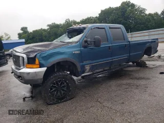 2000 Ford F-250 XL with VIN 1FTNW21F4YEB77684, listed as a Copart auction lot 59906305 with 313,012 mi miles and Salvage title. Bid and sale history available at DreamBid. Image 1.