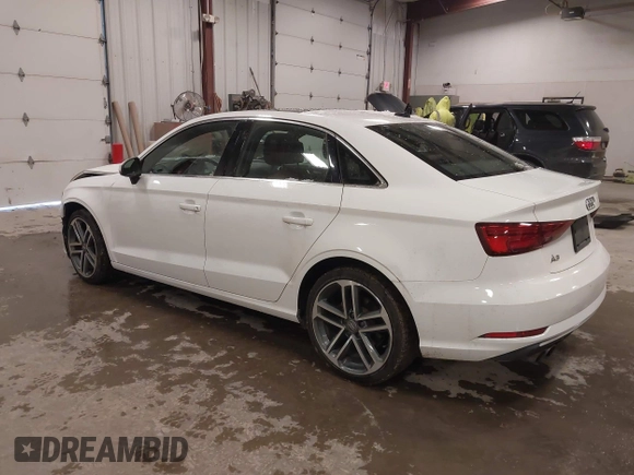 2019 Audi A3 Premium with VIN WAUAUGFF8K1015742, listed as a IAAI auction lot 41033603 with 89,279 mi miles and . Bid and sale history available at DreamBid. Image 3.