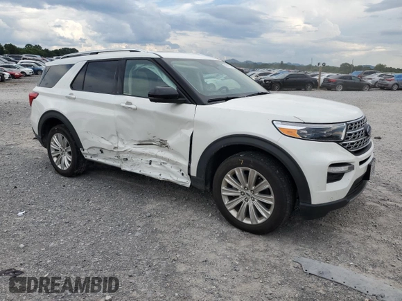 2021 Ford Explorer Limited z VIN 1FM5K8FW6MNA13432, wystawiony jako Copart lot #63597195 z przebiegiem 20 874 mil mil oraz Szkoda całkowita • Salvage title. Historia ofert i sprzedaży dostępna na DreamBid. Obrazek 4.