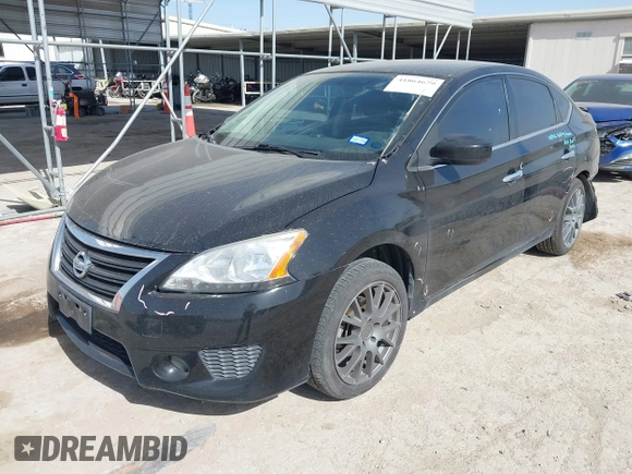 2014 Nissan Sentra S with VIN 3N1AB7AP5EL640768, listed as a IAAI auction lot 41864679 with 150,957 mi miles and . Bid and sale history available at DreamBid. Image 18.