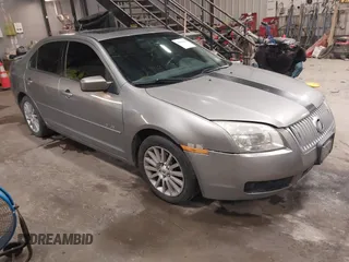 2008 Mercury Milan Premier with VIN 3MEHM08138R636359, listed as a IAAI auction lot 42824411 with 94,589 mi miles and . Bid and sale history available at DreamBid. Image 1.