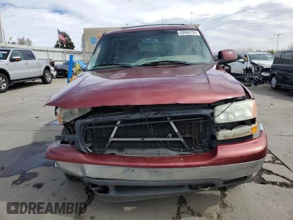 2003 GMC Yukon SLT with VIN 1GKEK13ZX3J302995, listed as a Copart auction lot 49966704 with 211,777 mi miles and Salvage Title. Bid and sale history available at carsss.com. Image 5.