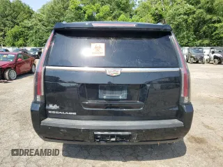 2018 Cadillac Escalade Luxury with VIN 1GYS3BKJ9JR253391, listed as a Copart auction lot 57658795 with Not provided miles and Salvage title. Bid and sale history available at DreamBid. Image 6.