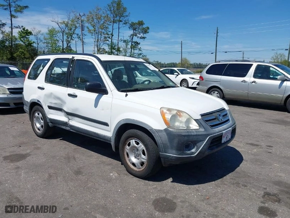 2006 Honda CR-V LX with VIN JHLRD68546C026819, listed as a IAAI auction lot 41883259 with 136,150 mi miles. Bid and sale history available at carsss.com. Image 1.
