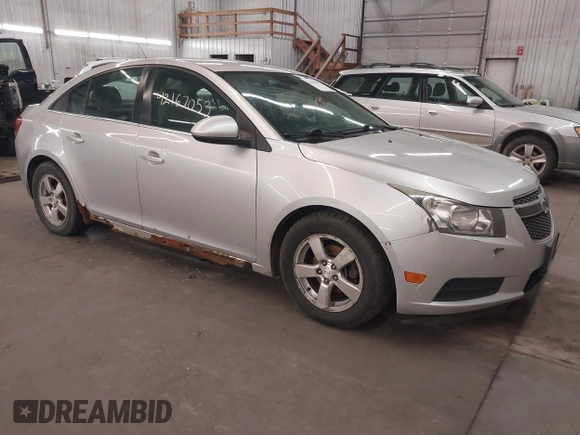 2012 Chevrolet Cruze 1FL with VIN 1G1PE5SC9C7357122, listed as a IAAI auction lot 42167053 with 207,398 mi miles and . Bid and sale history available at DreamBid. Image 1.