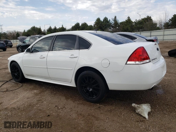 2014 Chevrolet Impala LT with VIN 2G1WB5E31E1154130, listed as a Copart auction lot 54212785 with 150,169 mi miles and Salvage title. Bid and sale history available at DreamBid. Image 2.