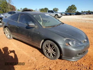 2006 Acura RSX with VIN JH4DC54856S018642, listed as a Copart auction lot 76613654 with 189,272 mi miles and Salvage Title. Bid and sale history available at carsss.com. Image 4.
