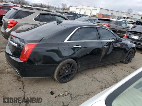2017 Cadillac CTS Luxury AWD with VIN 1G6AX5SS0H0168179, listed as a Copart auction lot 87074194 with 146,528 mi miles and Salvage Title. Bid and sale history available at DreamBid. Image 3.