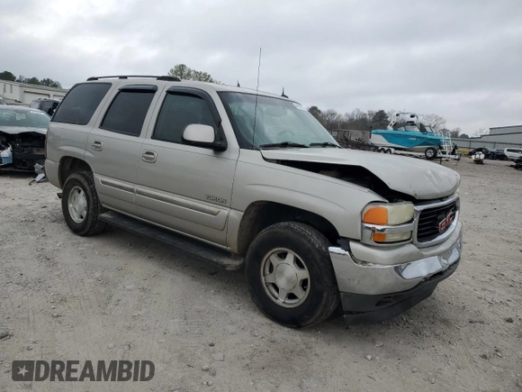 2005 GMC Yukon SLE with VIN 1GKEC13V55R161252, listed as a Copart auction lot 44818515 with 191,506 mi miles and Salvage Title. Bid and sale history available at carsss.com. Image 4.