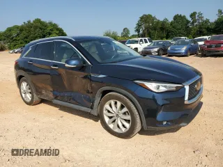 2019 Infiniti QX50 Essential with VIN 3PCAJ5M12KF110487, listed as a Copart auction lot 61981945 with 74,743 mi miles and Salvage title. Bid and sale history available at DreamBid. Image 4.