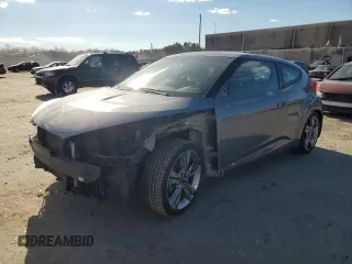 2016 Hyundai Veloster z VIN KMHTC6AD3GU293108, wystawiony jako Copart lot #47107635 z przebiegiem 97 731 mil mil oraz Szkody całkowita. Historia ofert i sprzedaży dostępna na DreamBid. Obrazek 1.