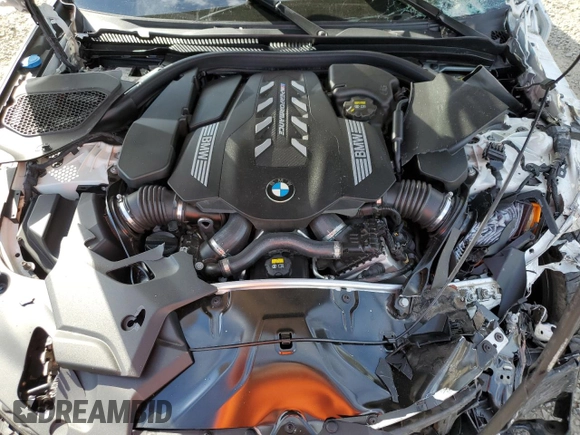 2020 BMW 5 Series M550i xDrive with VIN WBAJS7C06LCD07565, listed as a Copart auction lot 42618365 with Not provided miles and Non repairable. Bid and sale history available at DreamBid. Image 13.
