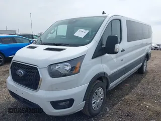 2023 Ford Transit Passenger XL with VIN 1FBAX2YG0PKA92257, listed as a IAAI auction lot 41996145 with 61,932 mi miles and . Bid and sale history available at DreamBid. Image 19.