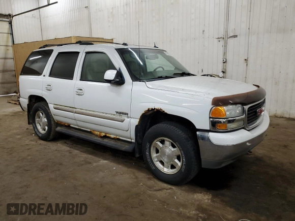 2004 GMC Yukon SLE with VIN 1GKEK13ZX4J318275, listed as a Copart auction lot 88080355 with 0 mi miles and Clean Title. Bid and sale history available at carsss.com. Image 4.