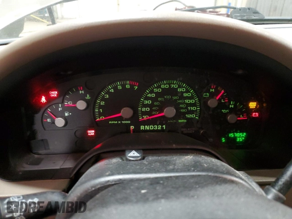 2003 Ford Explorer XLT with VIN 1FMZU73W03UA58560, listed as a Copart auction lot 87354824 with 157,052 mi miles and Salvage title. Bid and sale history available at DreamBid. Image 9.