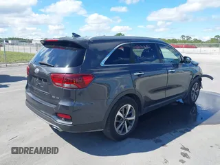 2019 Kia Sorento EX V6 with VIN 5XYPH4A55KG457294, listed as a IAAI auction lot 41641756 with 104,388 mi miles. Bid and sale history available at carsss.com. Image 4.