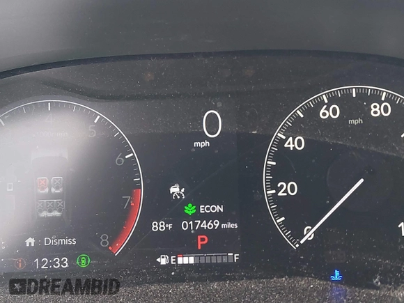 2024 Honda HR-V LX with VIN 3CZRZ2H30RM777970, listed as a IAAI auction lot 42147874 with 17,469 mi miles and . Bid and sale history available at DreamBid. Image 7.