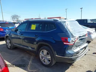 2019 Volkswagen Atlas SEL with VIN 1V2MR2CA9KC614343, listed as a IAAI auction lot 41748405 with 54,676 mi miles and . Bid and sale history available at DreamBid. Image 14.