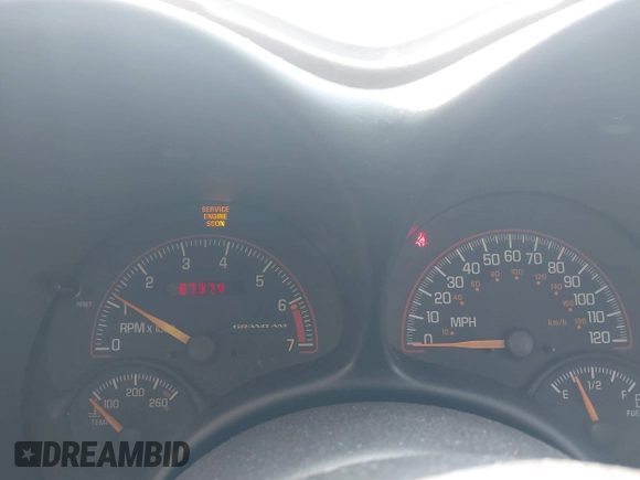 2004 Pontiac Grand Am SE1 z VIN 1G2NF52E34C244504, wystawiony jako IAAI lot #42070935 z przebiegiem 87 374 mil mil oraz . Historia ofert i sprzedaży dostępna na DreamBid. Obrazek 7.