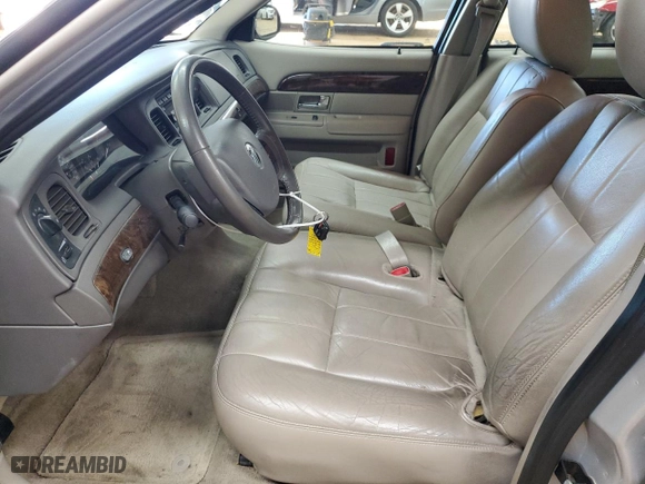 2011 Mercury Grand Marquis LS with VIN 2MEBM7FV5BX603862, listed as a Copart auction lot 85744834 with 98,644 mi miles and Salvage Title. Bid and sale history available at carsss.com. Image 7.