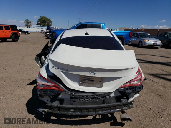 2015 Mercedes-Benz CLA 250 with VIN WDDSJ4EB2FN161135, listed as a Copart auction lot 68994813 with Not Provided miles and . Bid and sale history available at DreamBid. Image 6.