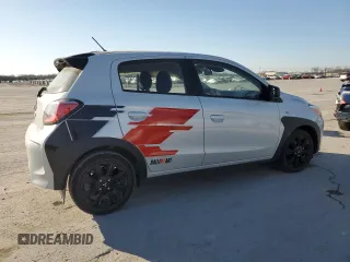 2023 Mitsubishi Mirage Black Edition с VIN ML32AWHJ6PH004865, выставлен на аукционе Copart как лот 48791185 с пробегом 11 931 миль миль и Списание • Salvage title. История ставок и продаж доступна на DreamBid. Изображение 3.