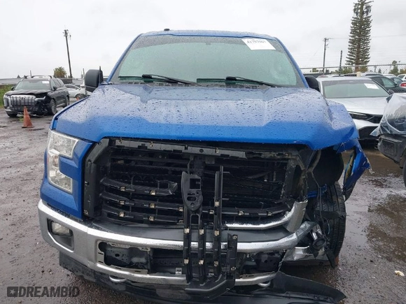 2017 Ford F-150 XL with VIN 1FTEW1EP4HKE20926, listed as a IAAI auction lot 41793967 with 108,701 mi miles. Bid and sale history available at carsss.com. Image 13.