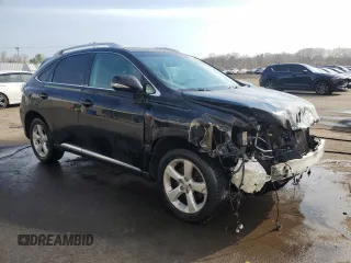 2013 Lexus RX 350 with VIN 2T2BK1BA0DC155332, listed as a Copart auction lot 52294565 with 94,427 mi miles and Salvage Title. Bid and sale history available at DreamBid. Image 4.
