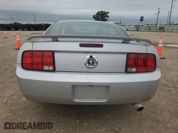 2005 Ford Mustang Deluxe with VIN 1ZVHT80N955249439, listed as a Copart auction lot 55536255 with 118,984 mi miles and Salvage title. Bid and sale history available at DreamBid. Image 6.