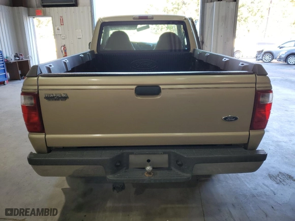2001 Ford Ranger XL with VIN 1FTYR10C51PA36025, listed as a Copart auction lot 83448284 with 203,893 mi miles and Salvage Title. Bid and sale history available at carsss.com. Image 6.