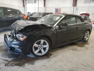 2016 Audi A5 Premium with VIN WAUD2AFH9GN004587, listed as a Copart auction lot 72346474 with 70,698 mi miles and Salvage title. Bid and sale history available at DreamBid. Image 1.