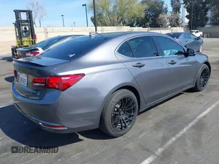 2017 Acura TLX V6 w/Technology Pkg with VIN 19UUB2F52HA004990, listed as a IAAI auction lot 41613435 with 120,186 mi miles. Bid and sale history available at carsss.com. Image 4.