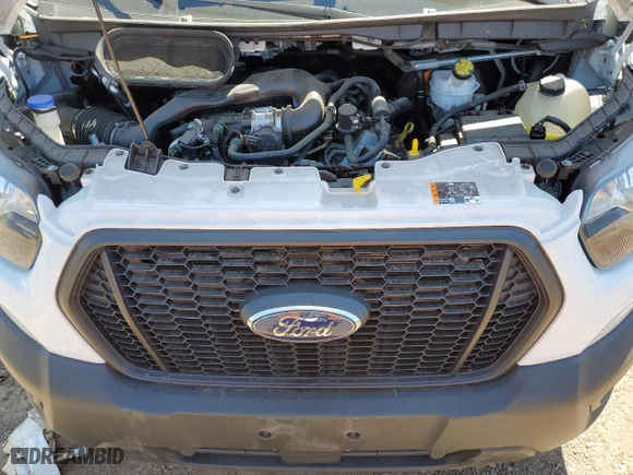 2023 Ford Transit Passenger Wagon XL with VIN 1FBAX2Y85PKB44264, listed as a Copart auction lot 52233154 with 2,537 mi miles and Salvage Title. Bid and sale history available at carsss.com. Image 12.