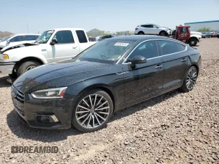 2018 Audi A5 Sportback Prestige with VIN WAUCNCF55JA010356, listed as a Copart auction lot 64463414 with 0 mi miles and Salvage Title. Bid and sale history available at carsss.com. Image 1.