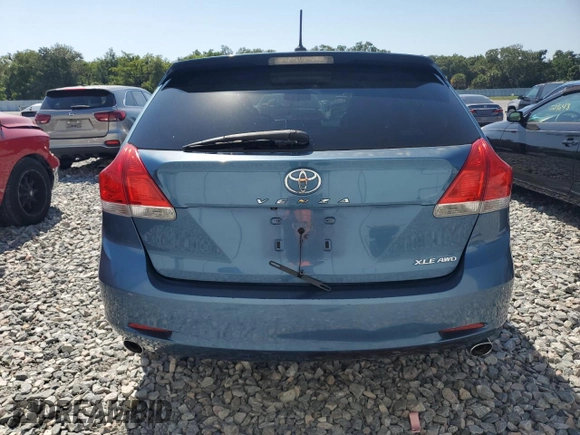 2012 Toyota Venza LE with VIN 4T3BK3BB8CU069196, listed as a Copart auction lot 57228525 with 202,635 mi miles and Salvage title. Bid and sale history available at DreamBid. Image 6.
