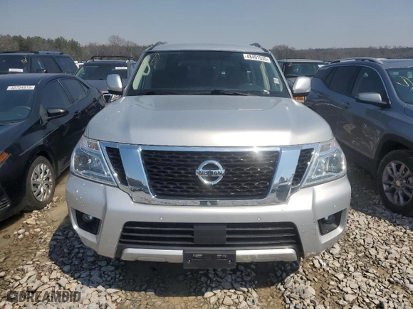 2018 Nissan Armada SL with VIN JN8AY2NC2J9553309, listed as a Copart auction lot 48491535 with NaN miles and Clean Title. Bid and sale history available at carsss.com. Image 5.