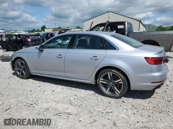 2017 Audi A4 Premium Plus with VIN WAUENAF42HN010323, listed as a Copart auction lot 58023345 with 83,139 mi miles and Salvage title. Bid and sale history available at DreamBid. Image 2.