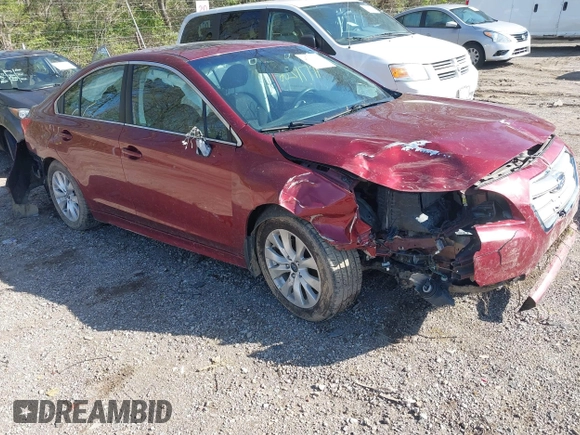 2017 Subaru Legacy Premium with VIN 4S3BNAH65H3021381, listed as a IAAI auction lot 41971206 with Not Provided miles and . Bid and sale history available at DreamBid. Image 1.