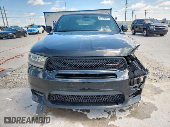 2019 Dodge Durango GT Plus with VIN 1C4RDHDGXKC806480, listed as a Copart auction lot 61868305 with 102,802 mi miles and Salvage title. Bid and sale history available at DreamBid. Image 5.