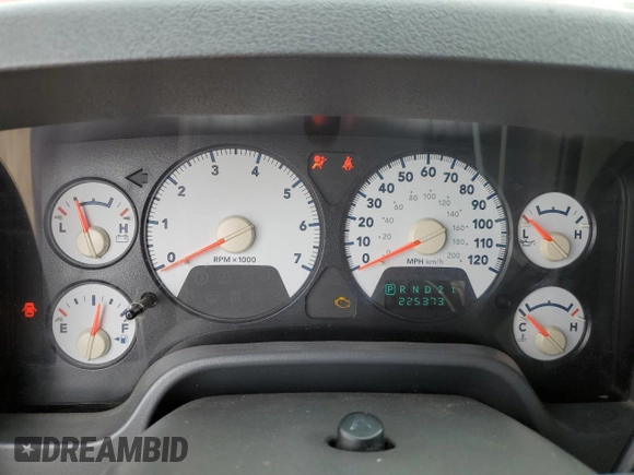 2006 Dodge 1500 SLT with VIN 1D7HA18N26S610099, listed as a Copart auction lot 45713535 with 225,373 mi miles and Salvage Title. Bid and sale history available at carsss.com. Image 9.