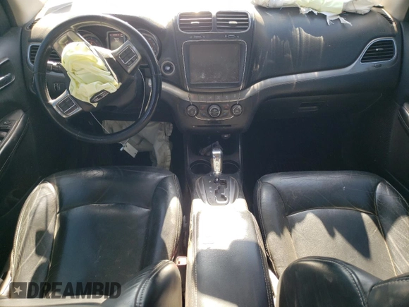 2019 Dodge Journey Crossroad with VIN 3C4PDCGB1KT841164, listed as a Copart auction lot 87814655 with 107,589 mi miles and Salvage Title. Bid and sale history available at DreamBid. Image 8.