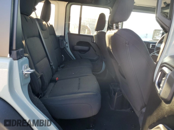 2023 Jeep Wrangler Sport with VIN 1C4HJXDNXPW635345, listed as a Copart auction lot 80929674 with 29,229 mi miles and Salvage Title. Bid and sale history available at DreamBid. Image 11.