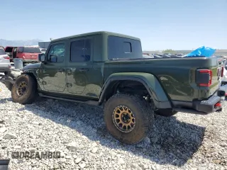 2023 Jeep Gladiator Rubicon с VIN 1C6JJTBM8PL515539, выставлен на аукционе Copart как лот 61076725 с пробегом 21 434 миль миль и Списание • Salvage title. История ставок и продаж доступна на DreamBid. Изображение 2.
