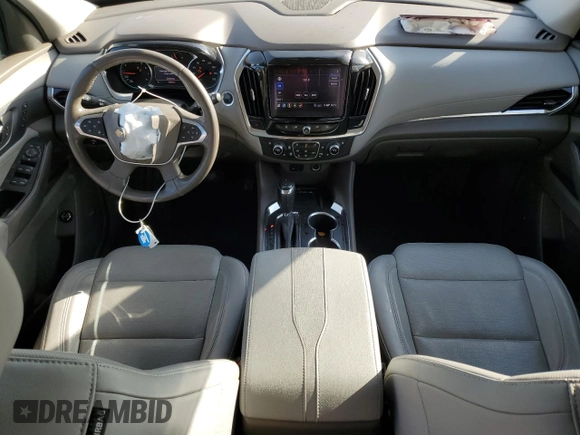 2020 Chevrolet Traverse Premier with VIN 1GNEVKKW3LJ215432, listed as a Copart auction lot 49143745 with 52,853 mi miles and Salvage title. Bid and sale history available at DreamBid. Image 8.
