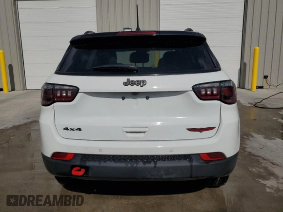 2023 Jeep Compass Trailhawk with VIN 3C4NJDDN5PT567737, listed as a Copart auction lot 61824665 with 43,843 mi miles and Clean title. Bid and sale history available at DreamBid. Image 6.