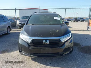 2022 Honda Odyssey EX-L with VIN 5FNRL6H75NB049044, listed as a IAAI auction lot 42010441 with 29,824 mi miles and . Bid and sale history available at DreamBid. Image 12.